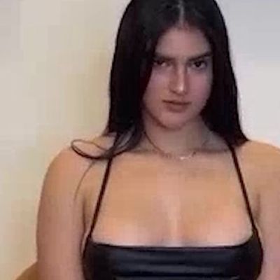 Gorgeous stunning babe black straight hair busty beauty