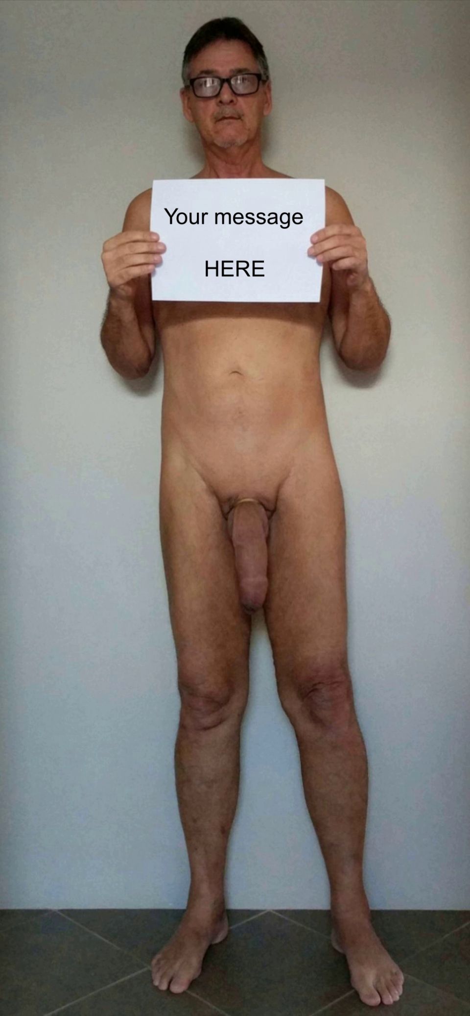 True nudist flashing cock