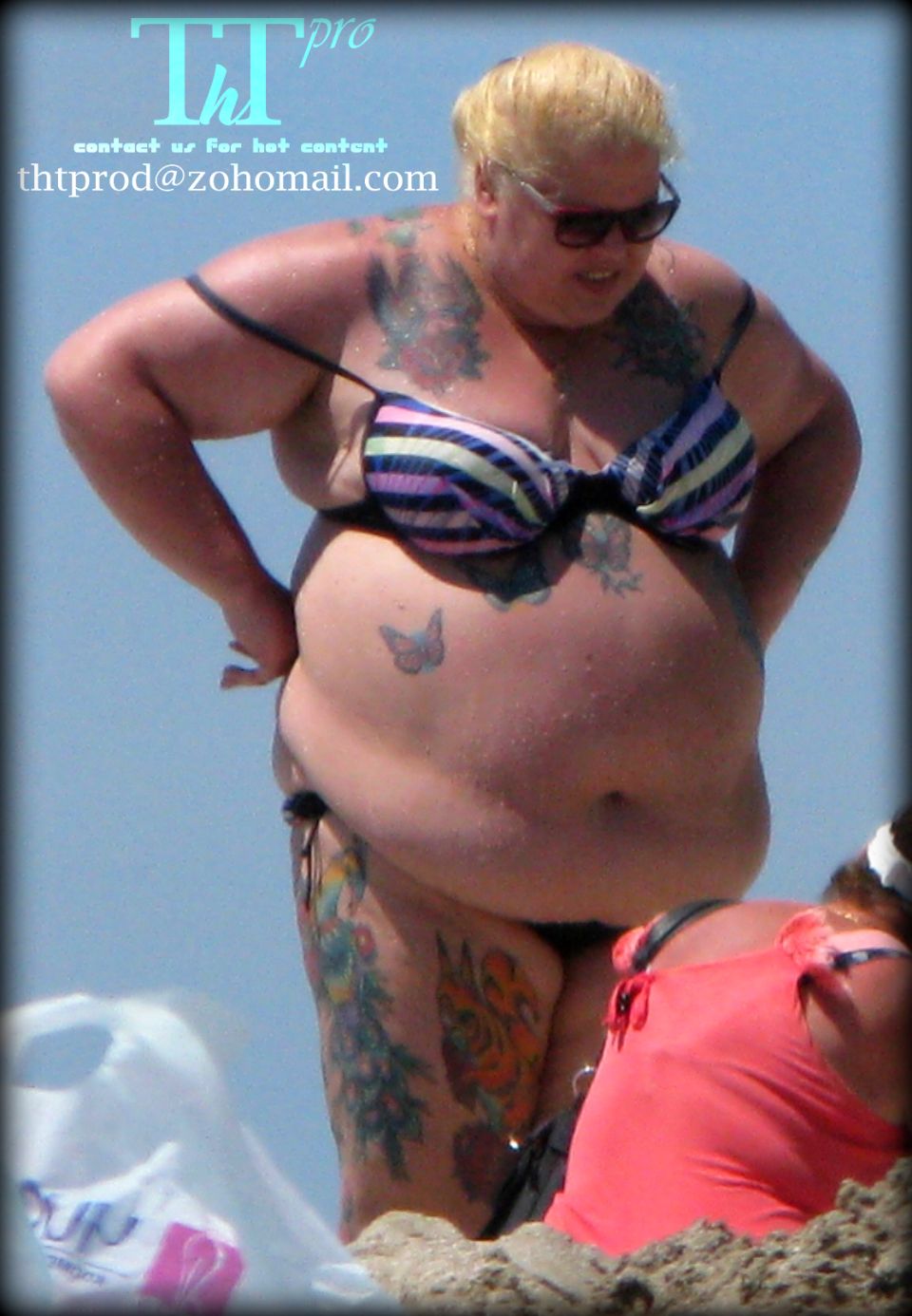 my bbw beach voyeur