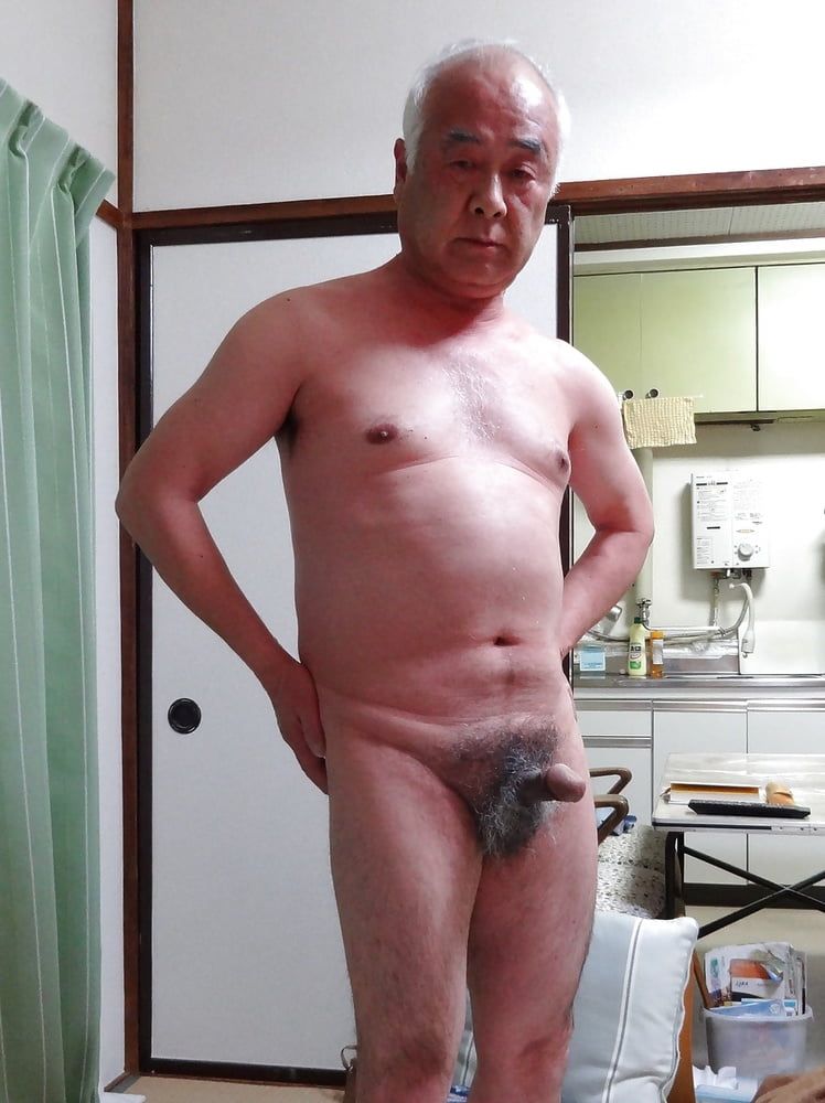 Japanese naked old man