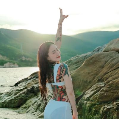 Asian Vietnam Girl Tattoo - Lại Nguyễn Quỳnh Vy