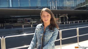 Angel - russian teen fucked in the bus