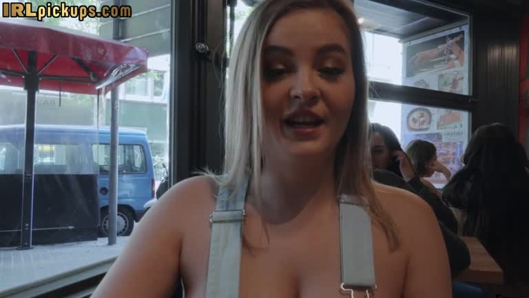 Bigboob European Babe Seduced And POV Stuffed In Public