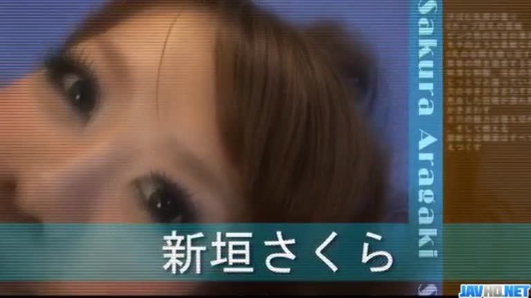 Sakura Aragaki Naughty Porn Show With A Strong Male