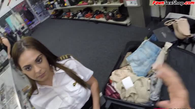 Latina Pawner Amateur Sucking Manager In Air Hostess Uniform