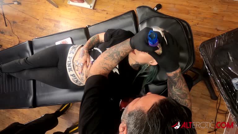 River Dawn Ink Gets Some New Ink Then Gets Fucked