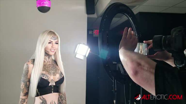 Behind The Scenes With Tattooed Bombshell Amber Luke