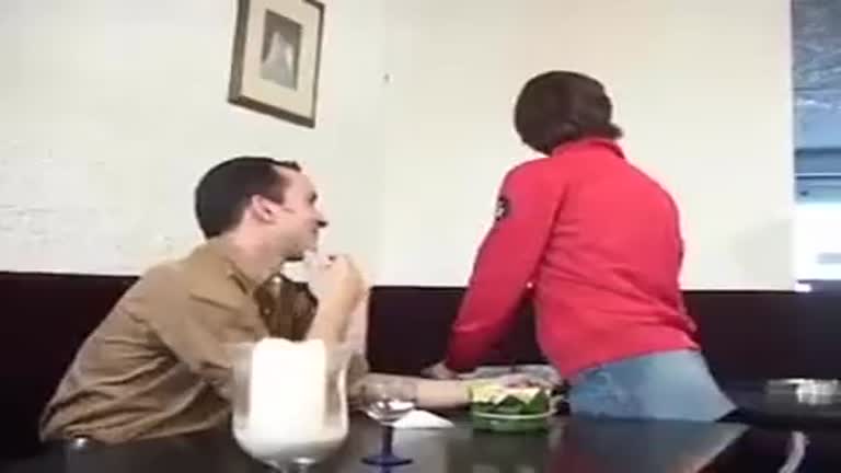 Anal Waitress In The Restaurant