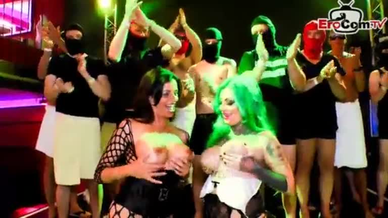 The Biggest Creampie At German Teen Gangbang Sexparty With Usern No Condom
