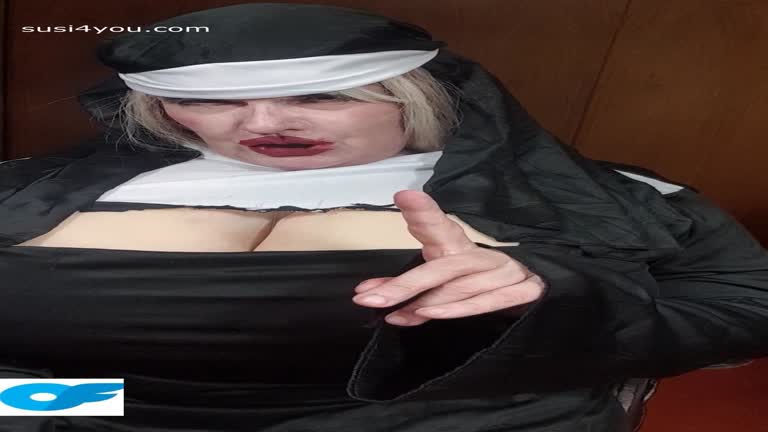 Susi As A Sexy Nun Wants To Be Fucked By You