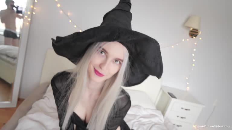 Naughty Witch Shina Wants To Be Fed Her Boyfriends Cock
