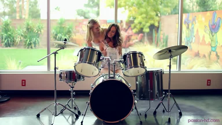 Pretty Girls Claire Nile And Me Alli Rae Banging The Drum Teacher