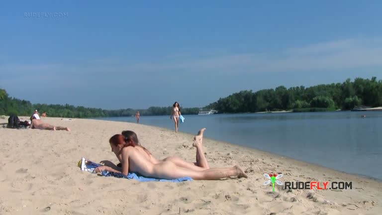 Naughty Young Nudist Chicks Caught On Voyeur Cam
