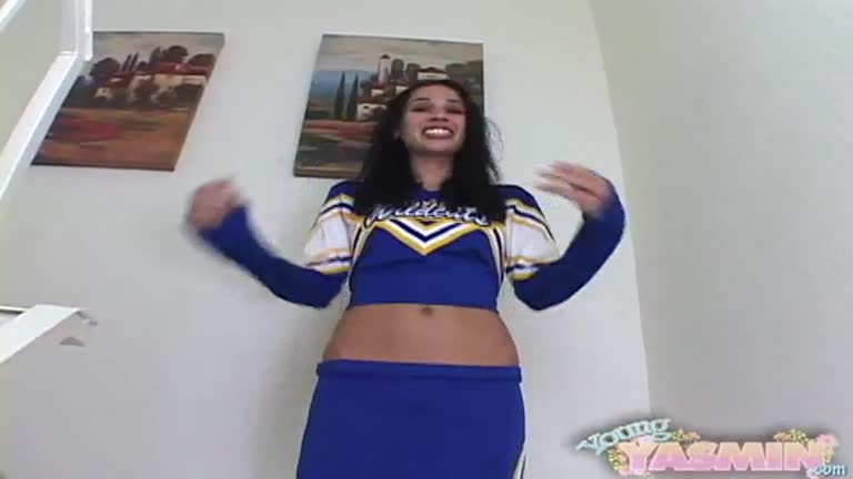 Cheerleader Slut Young Yasmin Solo