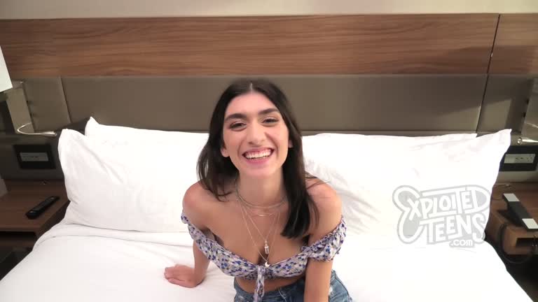 Watch This Tall Leggy Teen With Big Beautiful Tits Suck Cock POV Style
