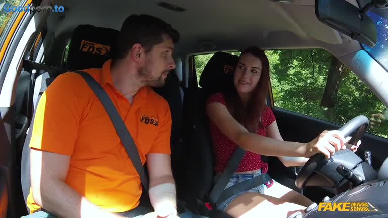 Fake Driving School - Horny Lust Lesson For Charlie Red