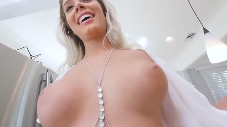Blonde Busty Teen Gets Fucked And Cum On Tits