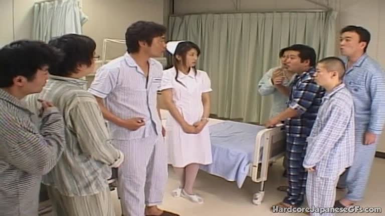 Creampied Asian Nurse Fucks Her Patients
