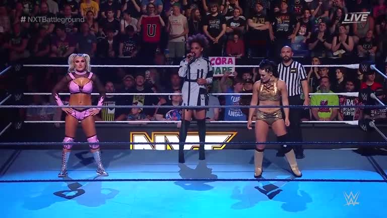 LYRA VALKYRIA VS TIFFANY STRATTON: NXT TITLE MATCH