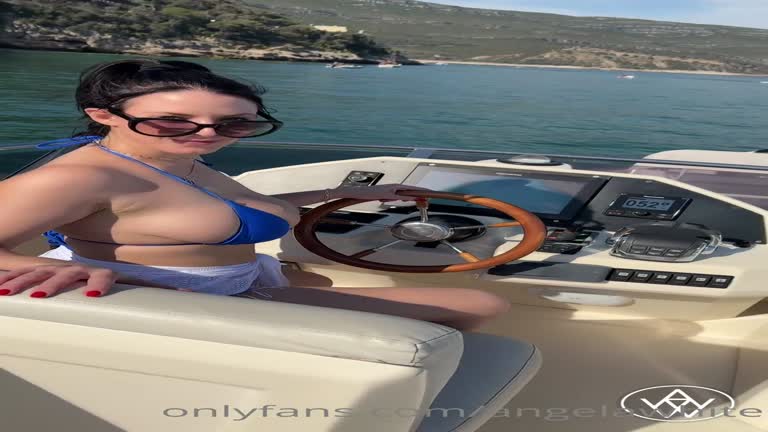Angela White - Boat Trip Day End With Hot Sex