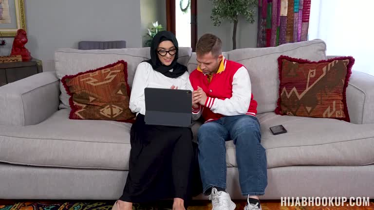 Watching Porn With My Hijab Best Friend