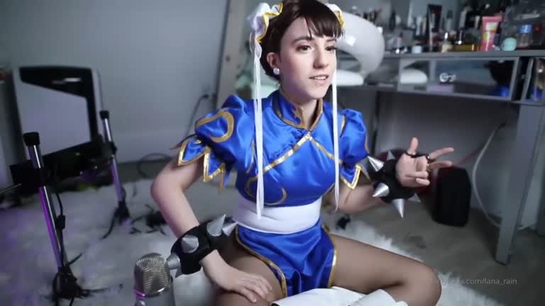 Lana Rain - Chun Li Fuck Machine