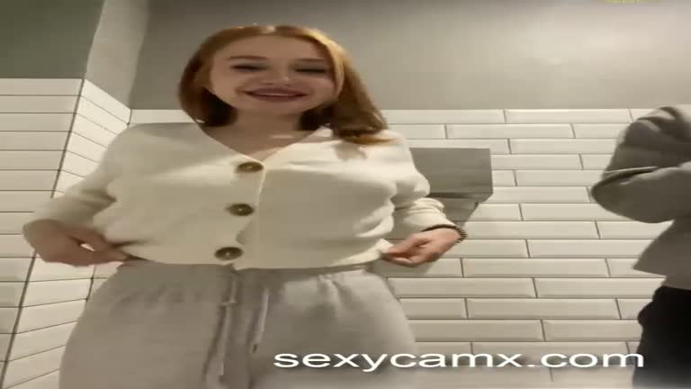 Horny Teen Slut Give Blowjob And Get Fucked In Public Toilet Live At Sexycamx