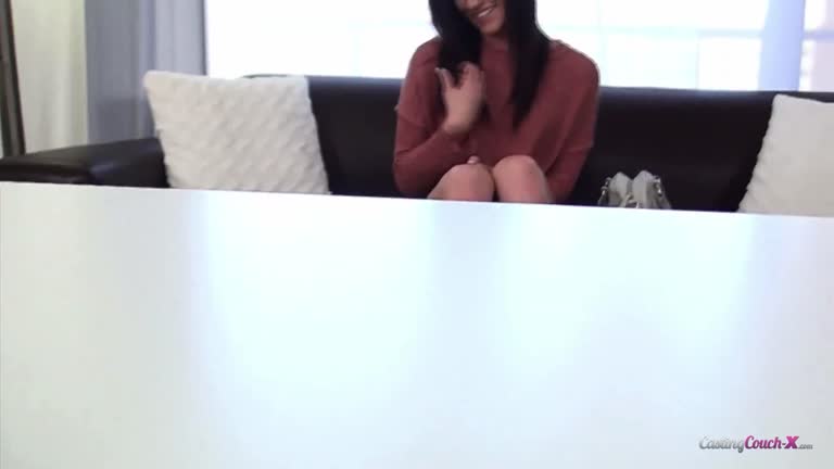 Emma Stoned Casting Couch X College Girl Small Tits Fucked Gets Facial