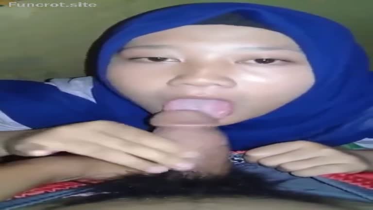 Asian Hijab Indonesia Blowjob