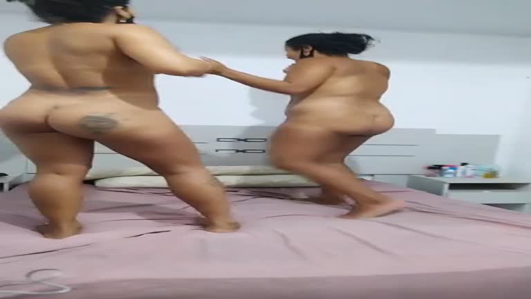 Two Hot Black Women Doing Naughty Things On Live