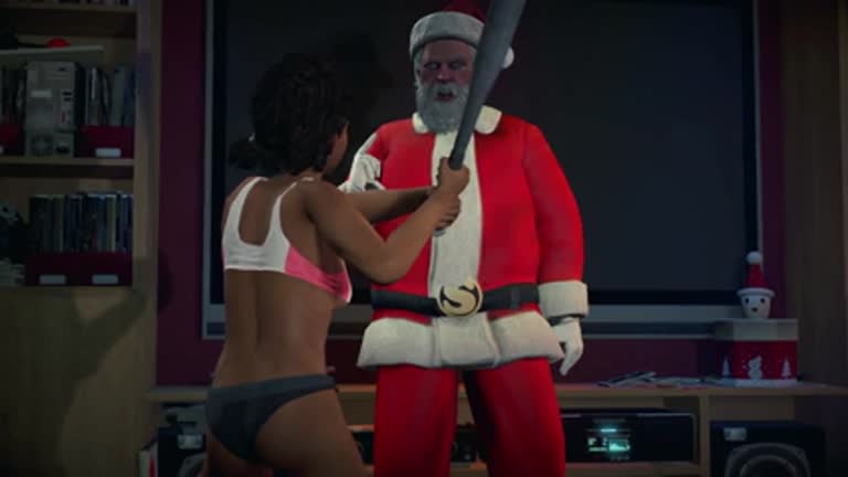 Clementine Meets Santa