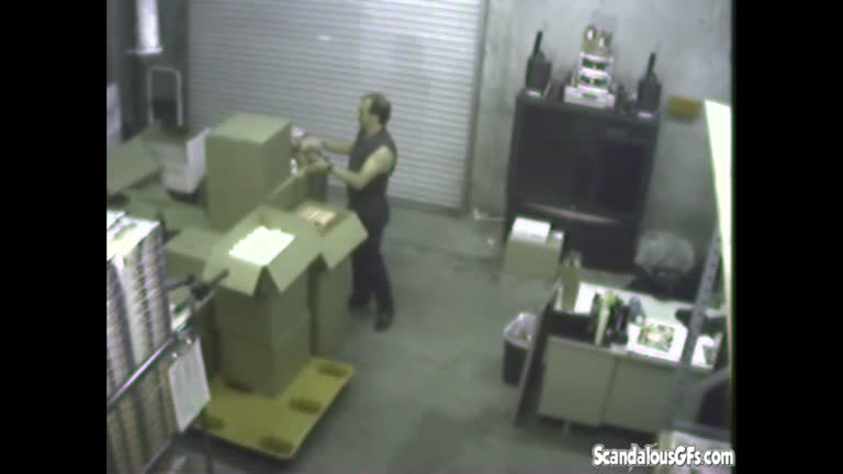 Hot Blonde Fucking Hardcore In Warehouse