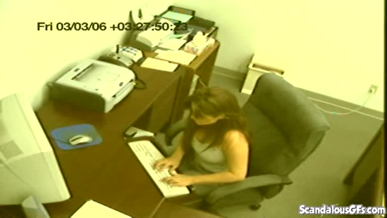 Spy Cam Office Slut Gives A Secret Handjob