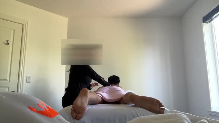 Persian Massage Therapist Giving Into Asian Cock 2nd Appointment