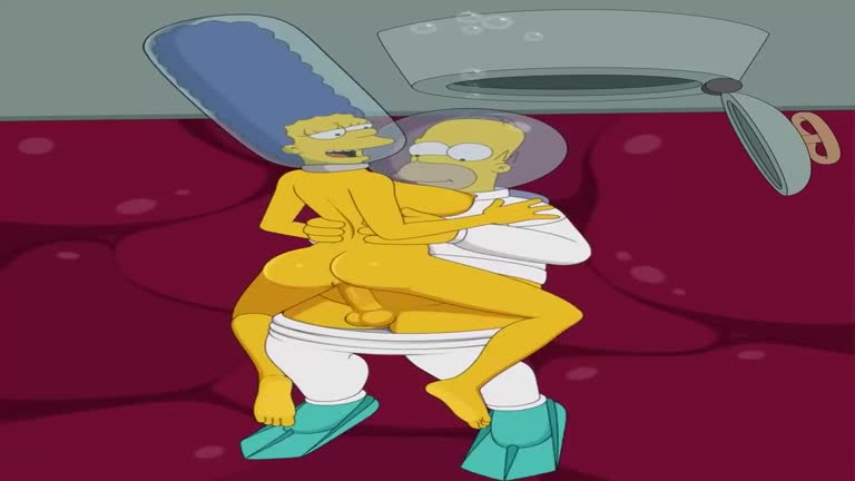 Homer & Marge Simpson Deep Sea Dick'n