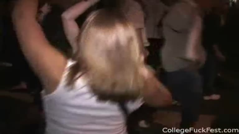 Hot College Slut Fucked From Behind At Party