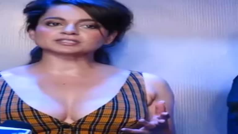 Kangana Ranaut Wants Cum Tribute For Her Deep Cleavage