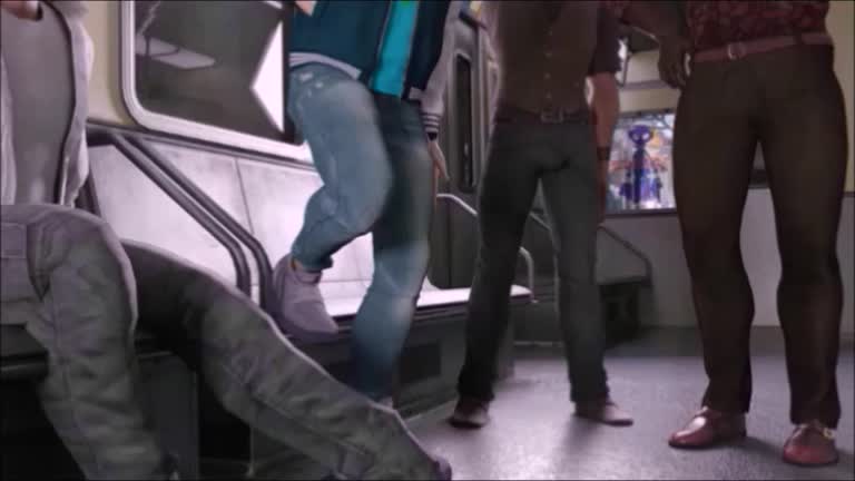 HeadLong On A Subway