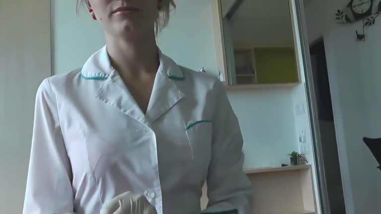 Hot German Nurse Rides Hospital Patient Until He Cums Inside Her