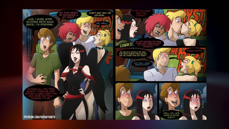 Fred X Shaggy And Hex Girls