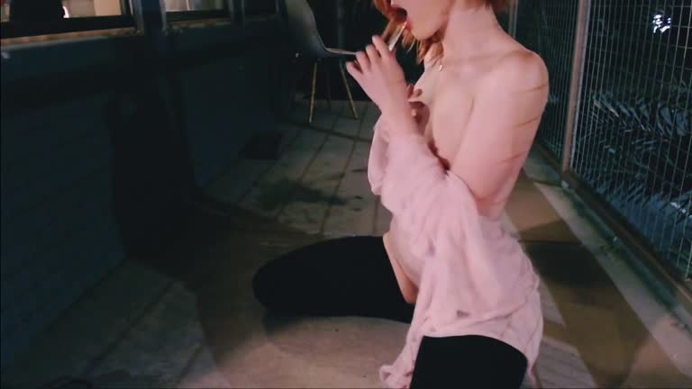 Shameless Redhead Solo With Her Sex Toy