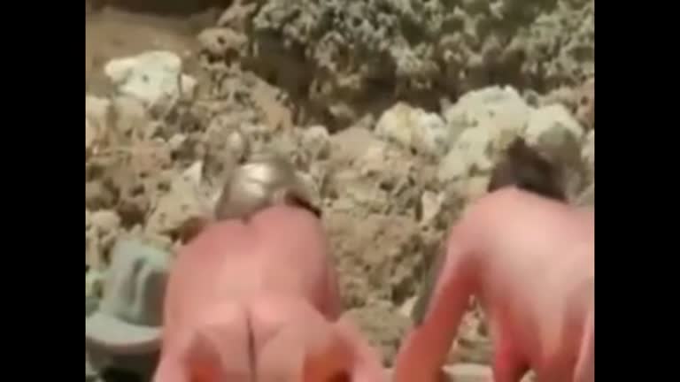 My Stepmom And Mom In Law Naked On The Beach