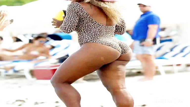 TENNIS STAR  SERENA WILLIAMS! BIKINI PICTORIAL!