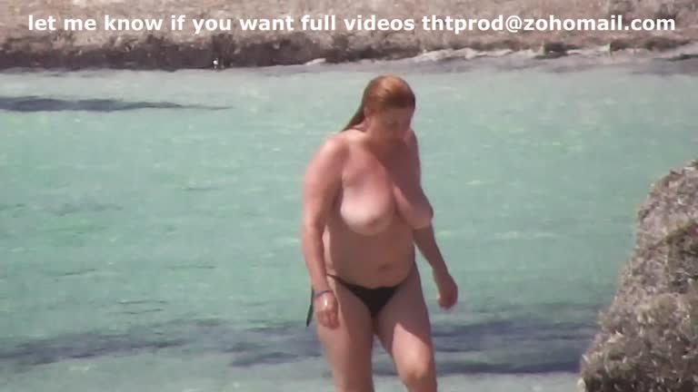 Big Tits At The Nude Beach