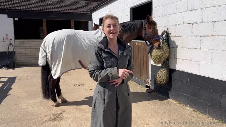 Darcie Goes Horse Riding