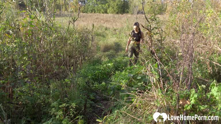 Sucking My Boner In A Nice Field