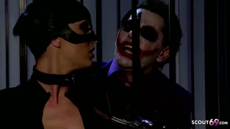 Joker And Harley Quinn FFM Threesome Porn Parody With Dylan Ryder And Gemma Massey