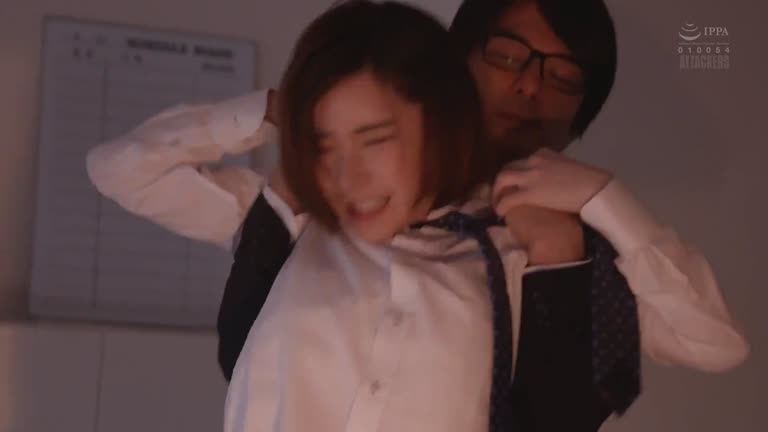 Asian Teen Hiding In The Office