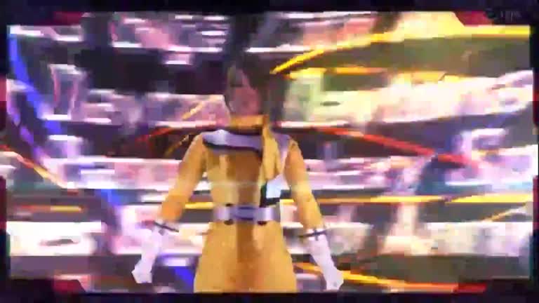 Jap Heroine Superheroine Yellow