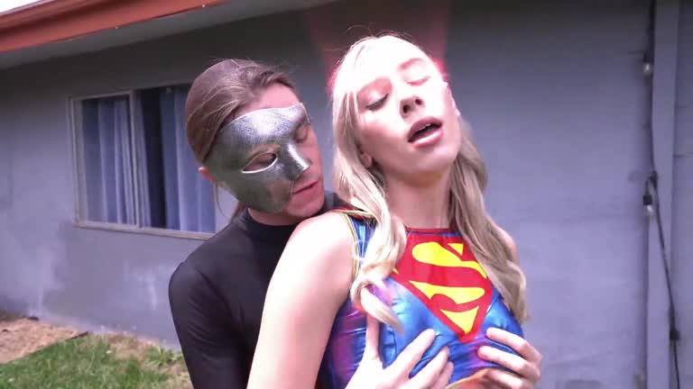 Sexual Energy Drain With Kay Lovely As Supergirl